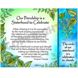 Celebrate Sisterhood - Note Cards