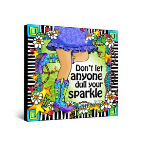Sparkle Boots - canvas art