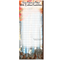 Your Future is Filled With Endless Possibilities – (KUKANA) Memo Pad w magnet
