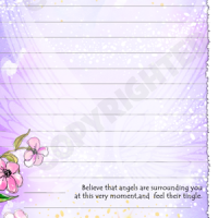 The Unseen Power of Angels Is All Around You. – (KUKANA) Memo Pad w magnet