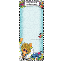 Crazy Brave & Wicked Strong – Memo Pad w magnet