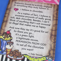 Behind Every Successful Woman Is a Substantial Amount of Chocolate – Pocket Note Pads
