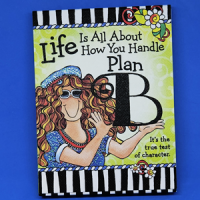 Life Is All About How You Handle Plan B – Pocket Note Pads
